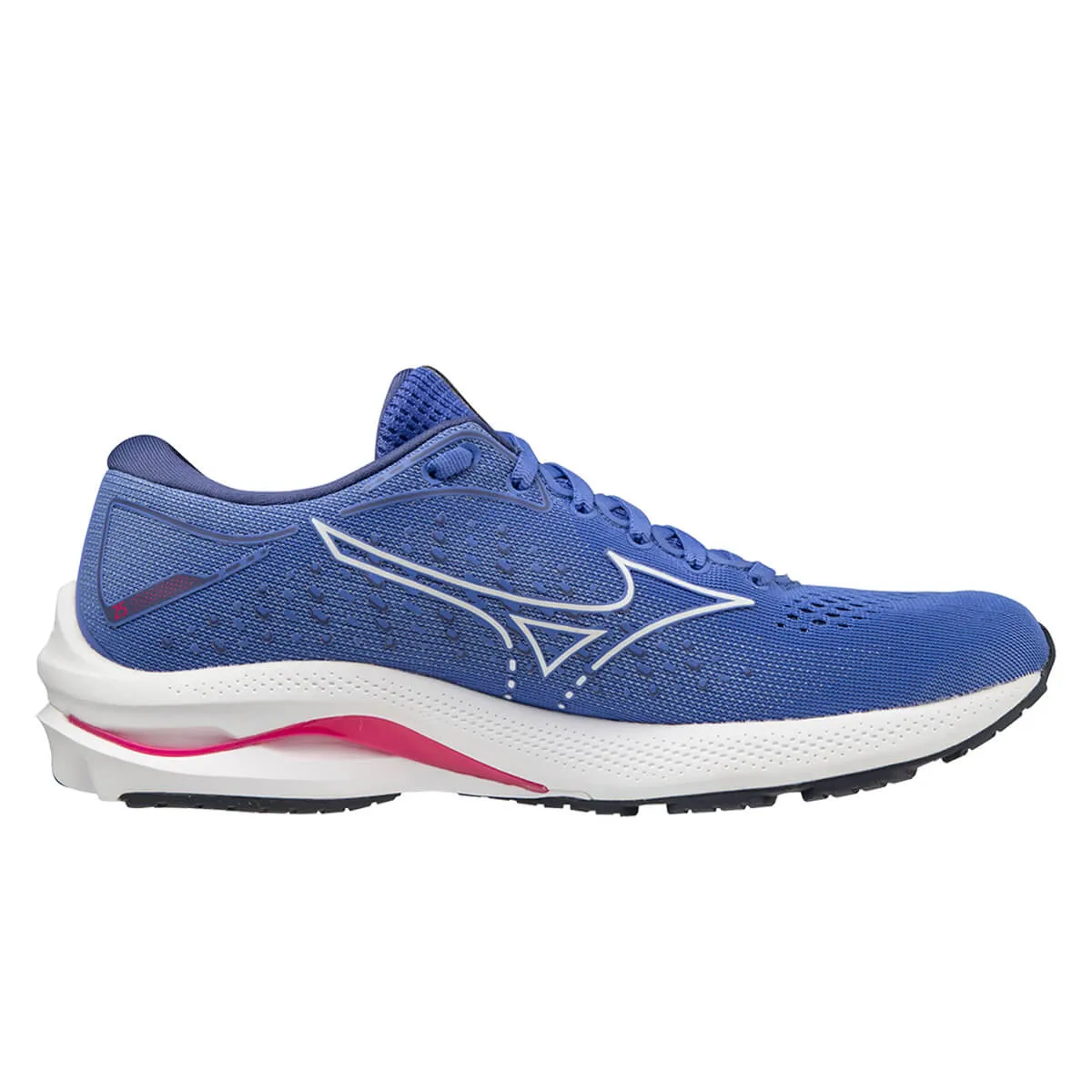 Mizuno Wave Rider 25 Womens | Amparoblue/white/dcobalt