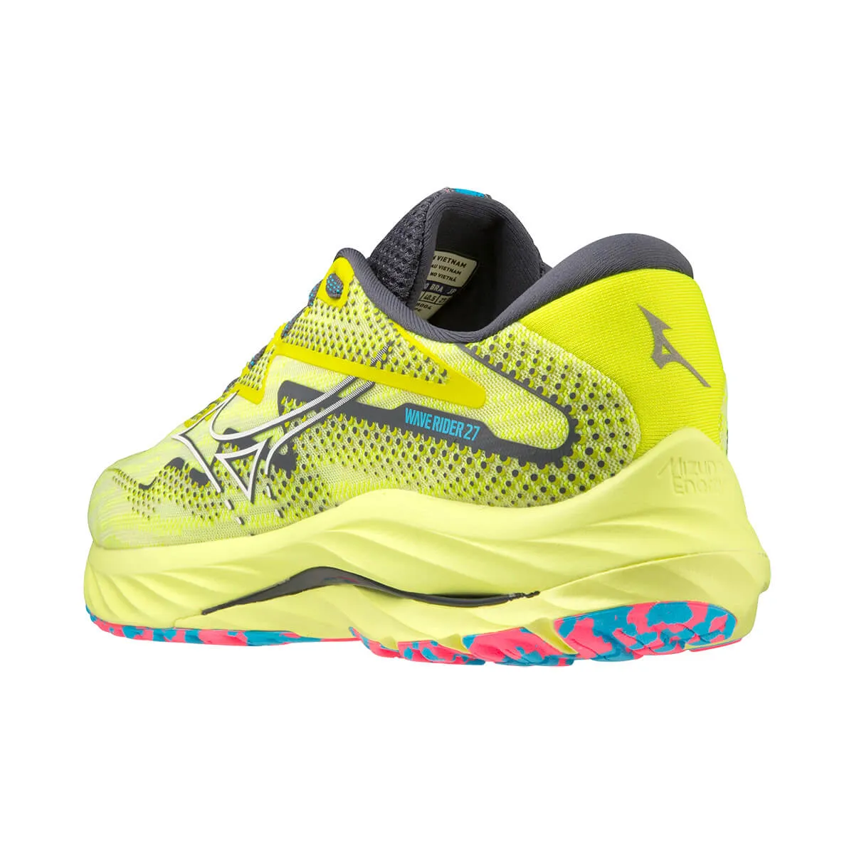 Mizuno Wave Rider 27 Mens | Luminous/white/jblue