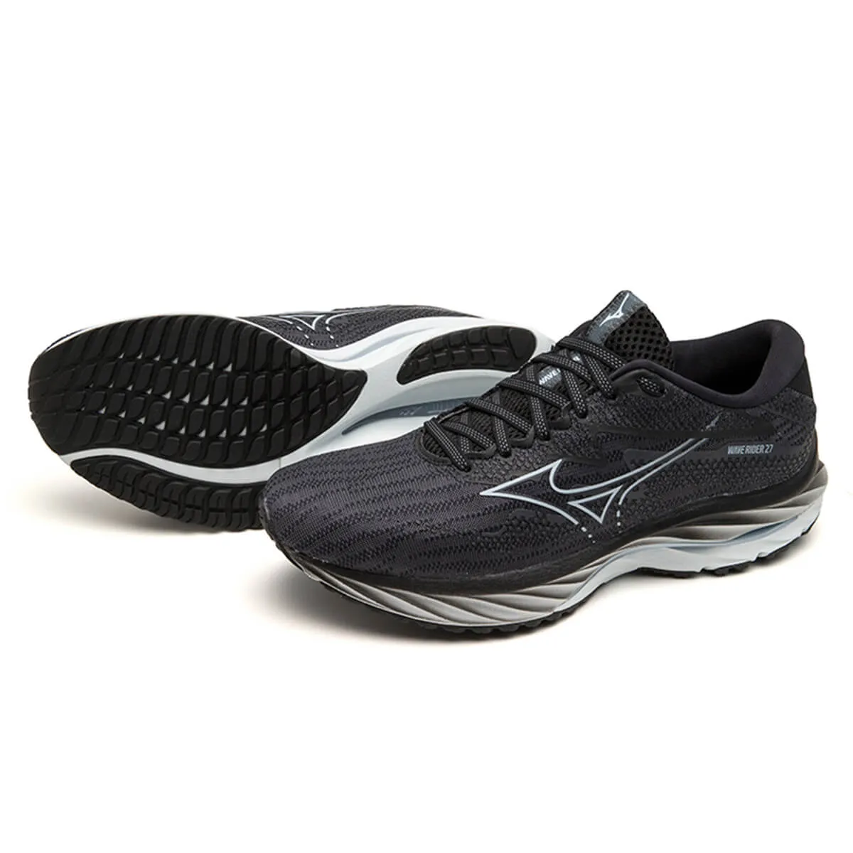 Mizuno Wave Rider 27 Womens | Ebony/screst/black