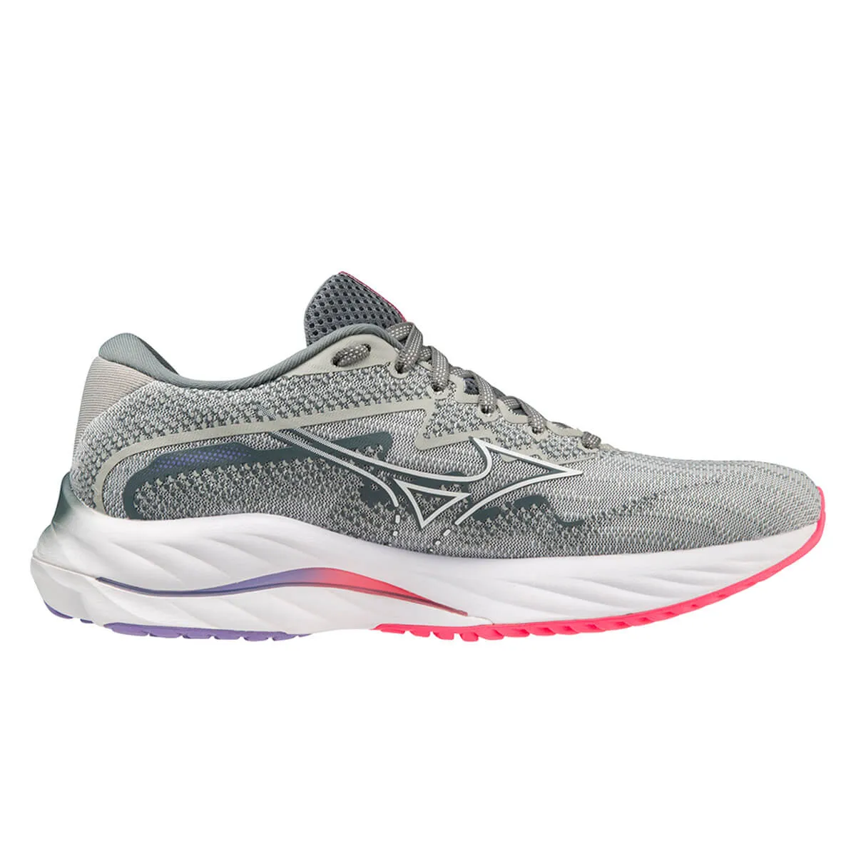 Mizuno Wave Rider 27 Womens | Pblue/white/h-Vpink