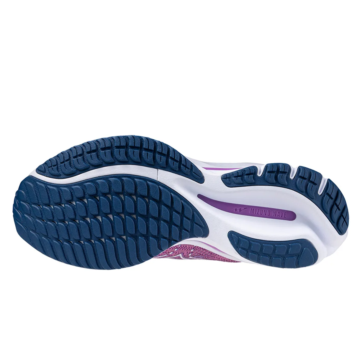 Mizuno Wave Rider 27 Womens | Rosebud/white/navy Peony