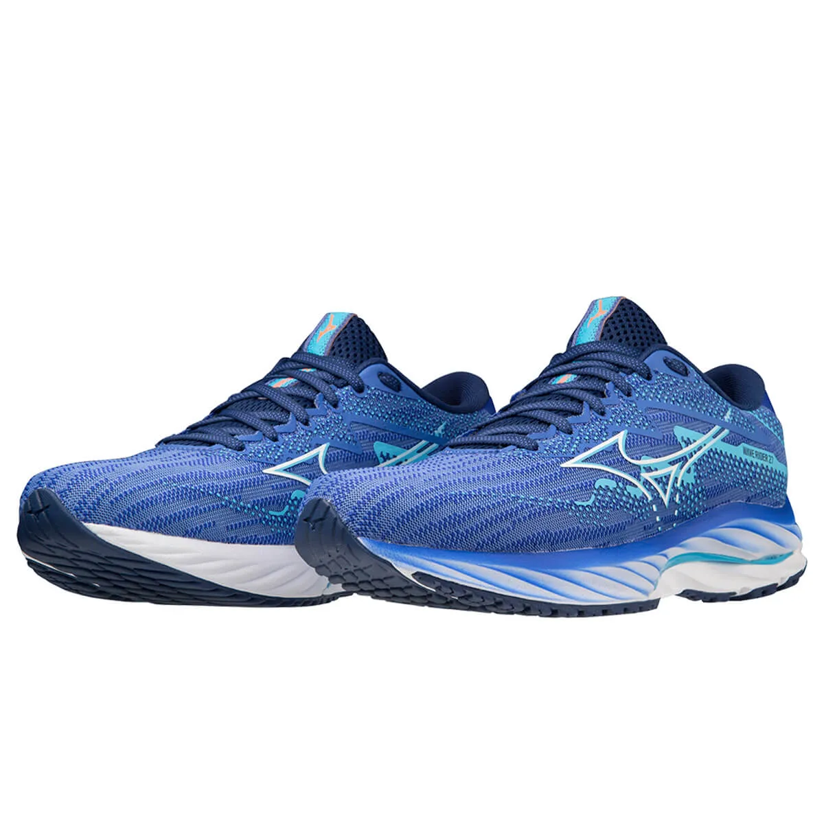 Mizuno Wave Rider 27 Womens | Ultramarine/wht/aquarius