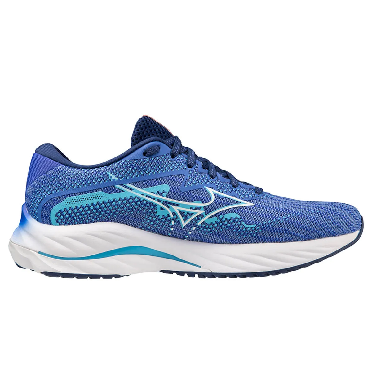 Mizuno Wave Rider 27 Womens | Ultramarine/wht/aquarius