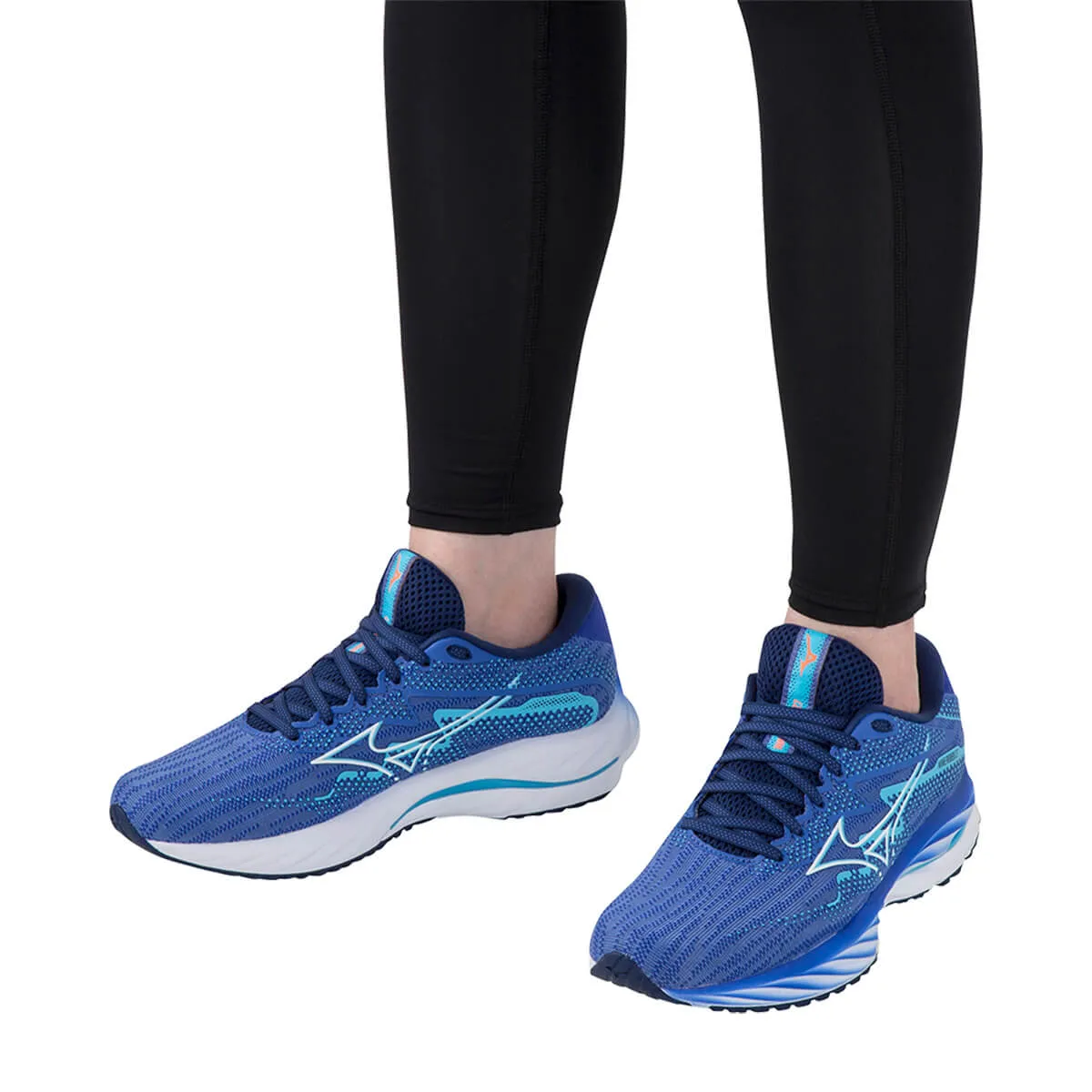 Mizuno Wave Rider 27 Womens | Ultramarine/wht/aquarius