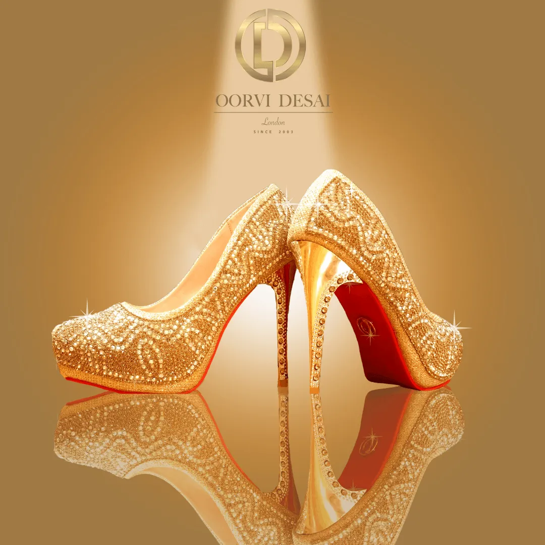 'Mystique' Bridal Heel by Oorvi Desai -OD03