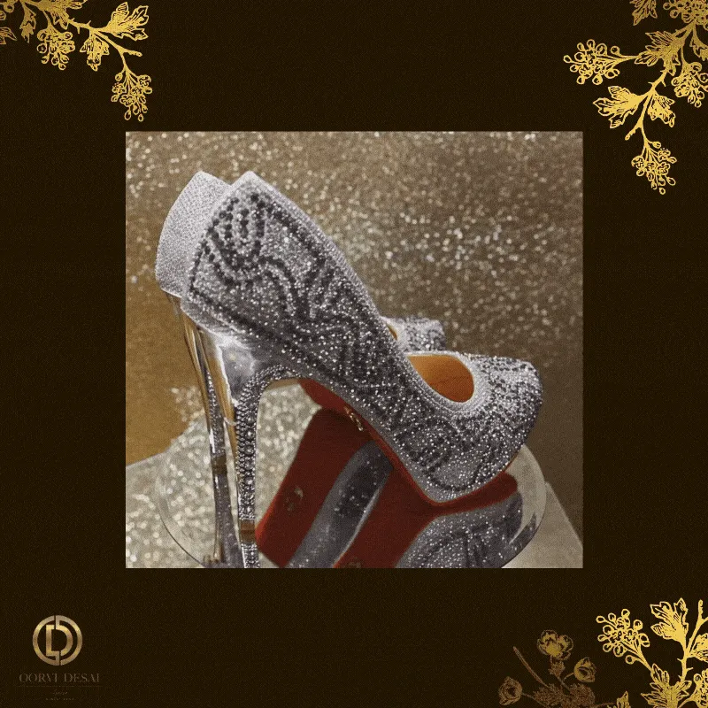 'Mystique' Bridal Heel by Oorvi Desai -OD03