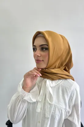 Premium Karaca Plain Satin Square Hijab