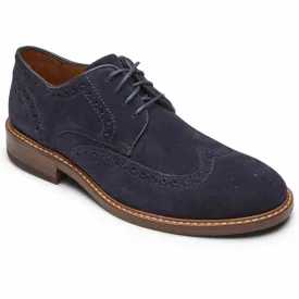 Rockport Men KENTON WINGTIP NAVY SDE