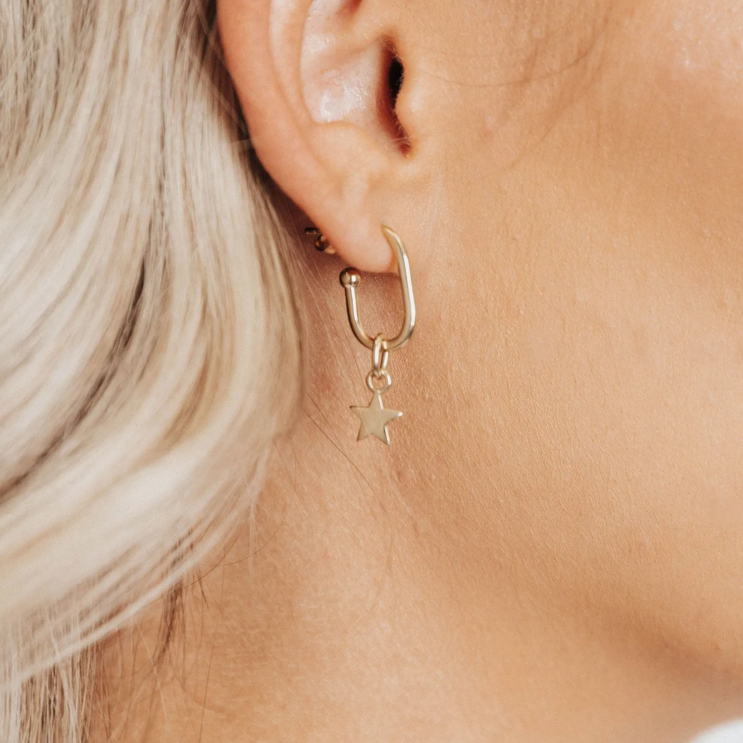 Roma Star Earrings (Gold)