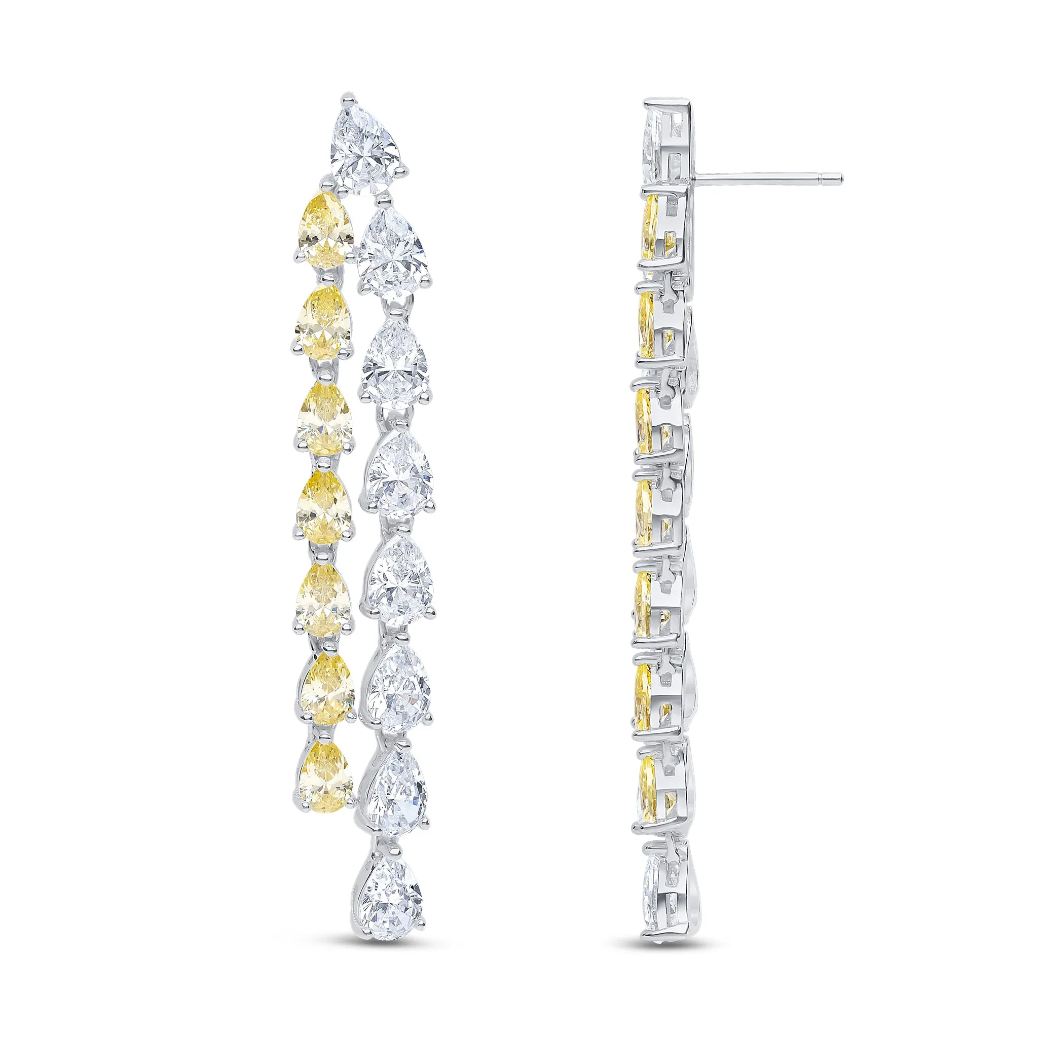 Sapphira Earrings (Canary)