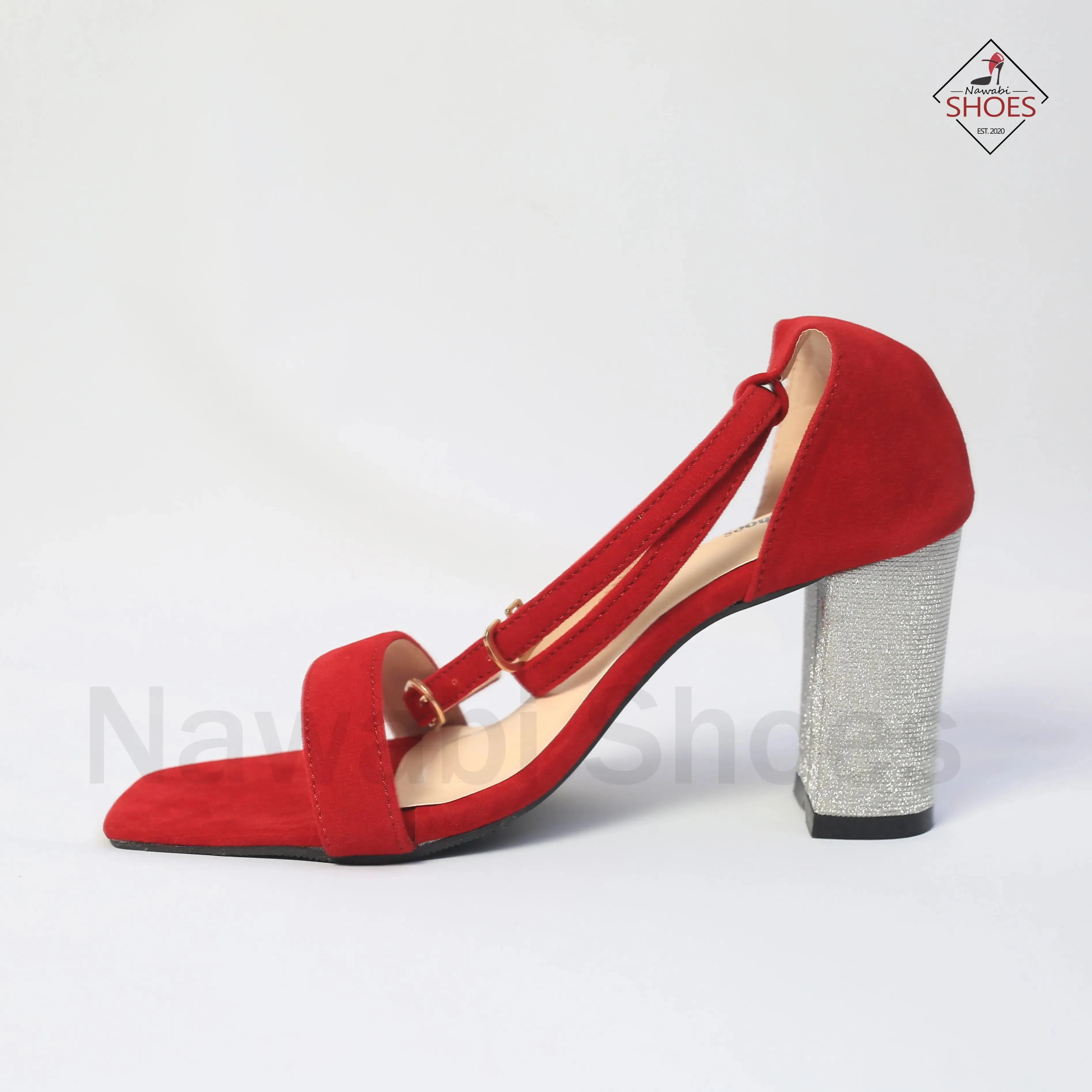 Shop Ankle Strap Block Heels Luxury Shoes | Nawabi Shoes BD