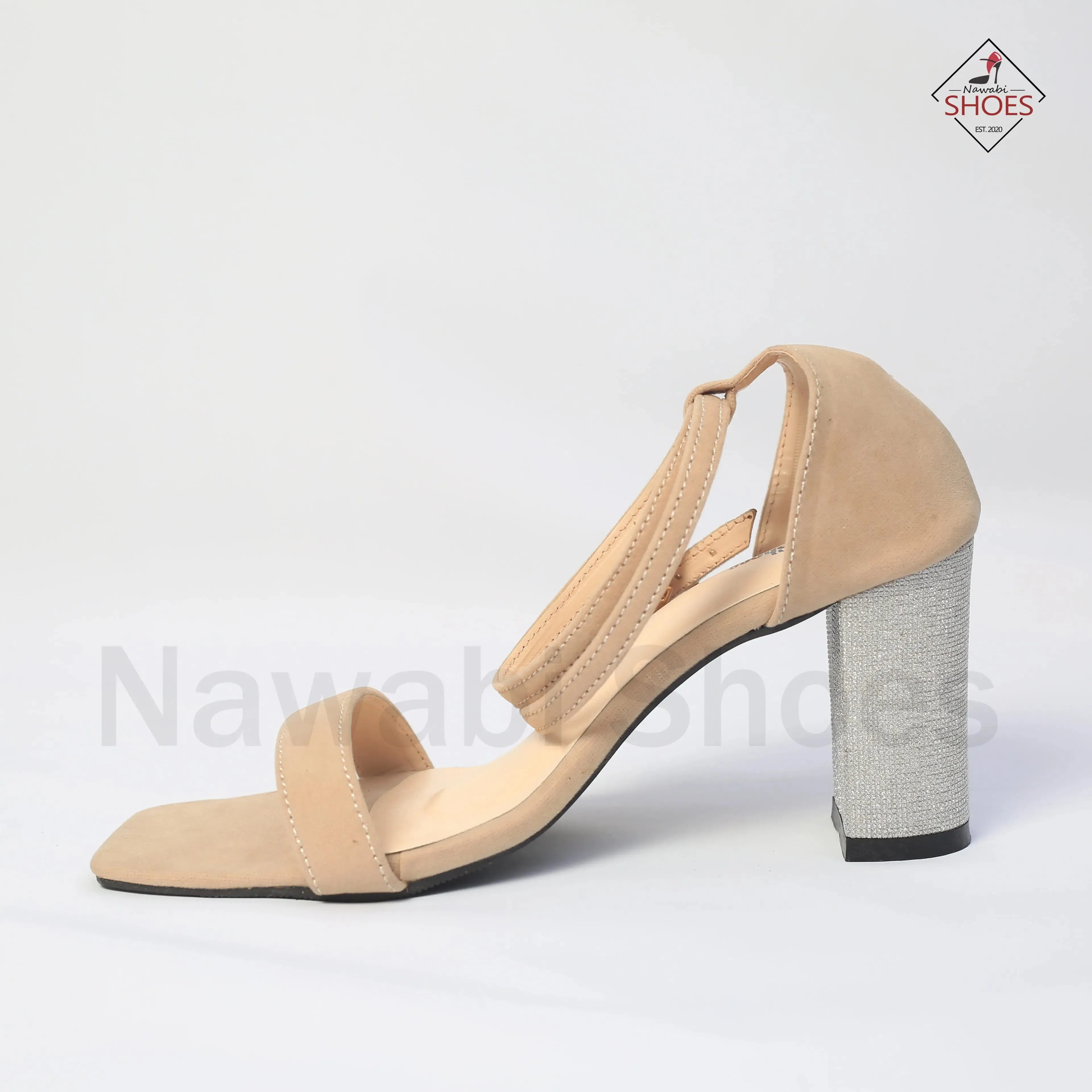 Shop Ankle Strap Block Heels Luxury Shoes | Nawabi Shoes BD