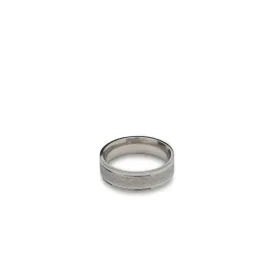 Silver Sparkle Band Ring