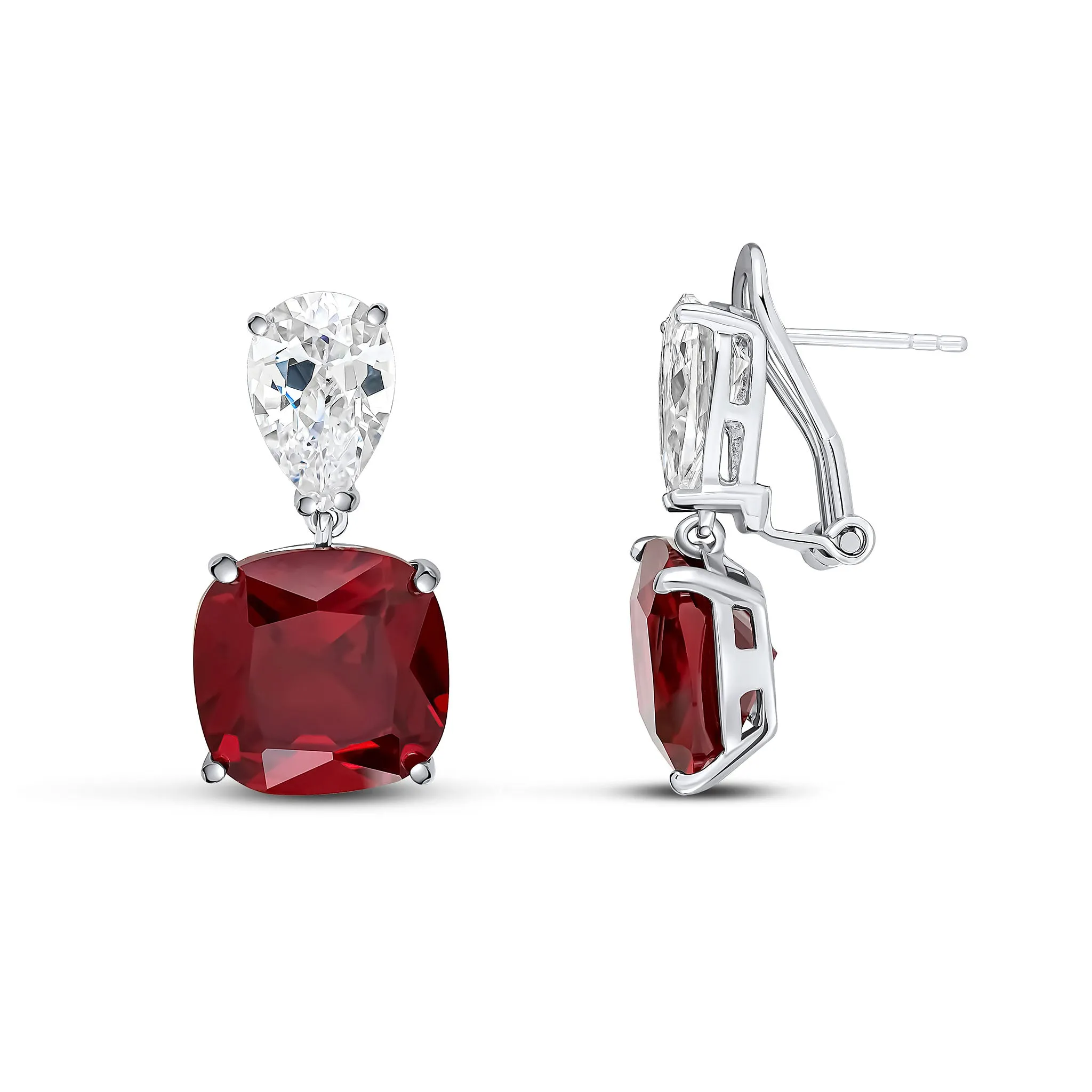 Tabitha Earrings (Ruby)