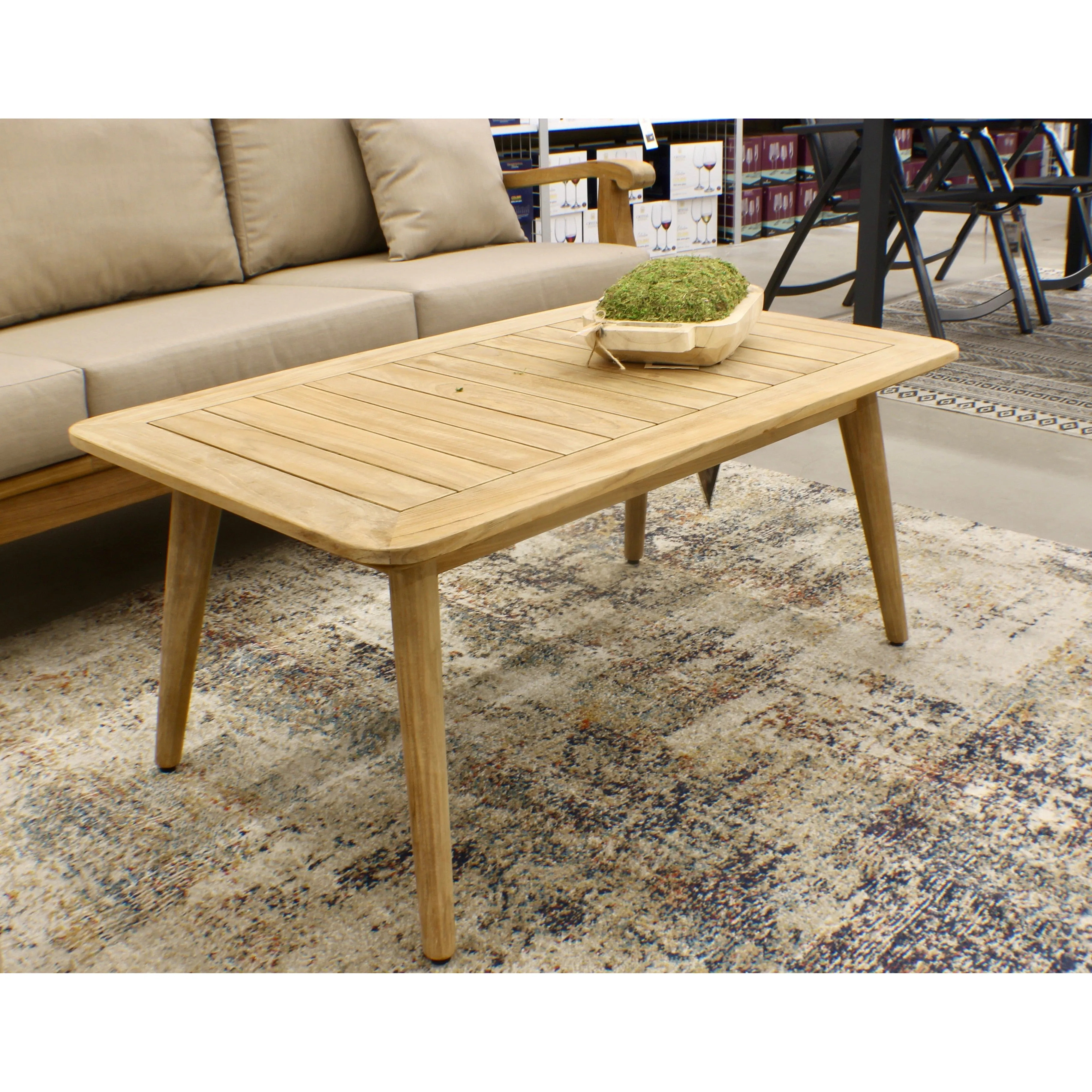 Teak 39" Coffee Table