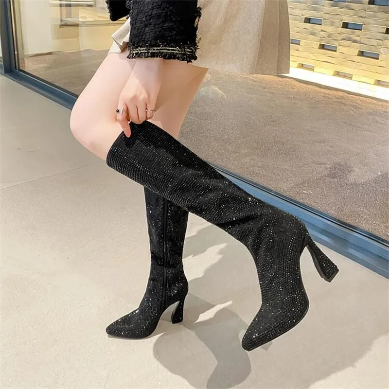 The Josie Knee High Boots - Multiple Colors