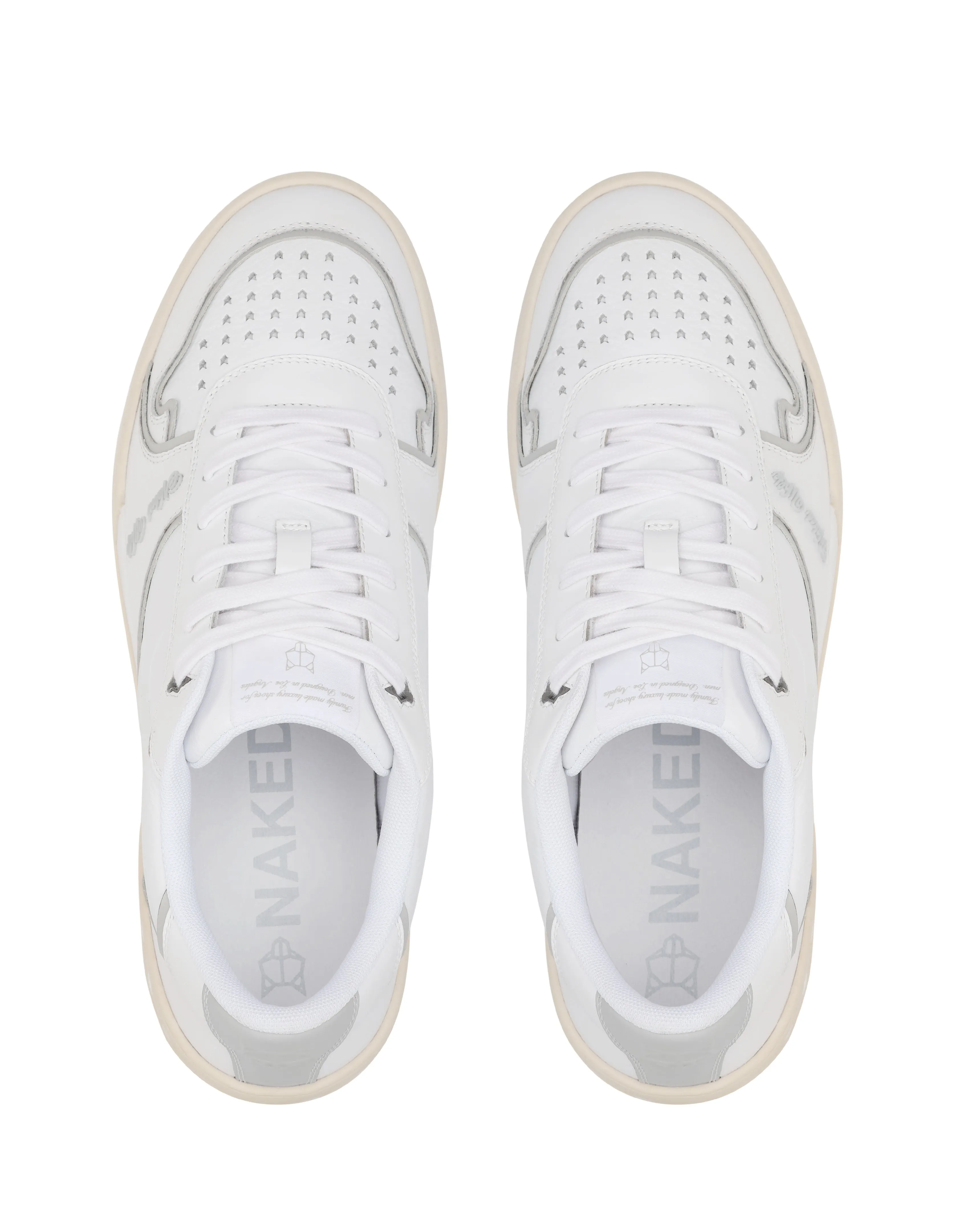 Transmission White/Grey Leather