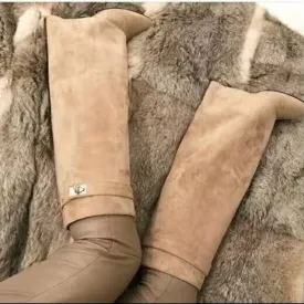 Wedge Heel Winter Boots