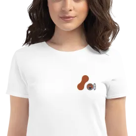 Women's Embroidered Adaptavist Hello Design T-Shirt CB2