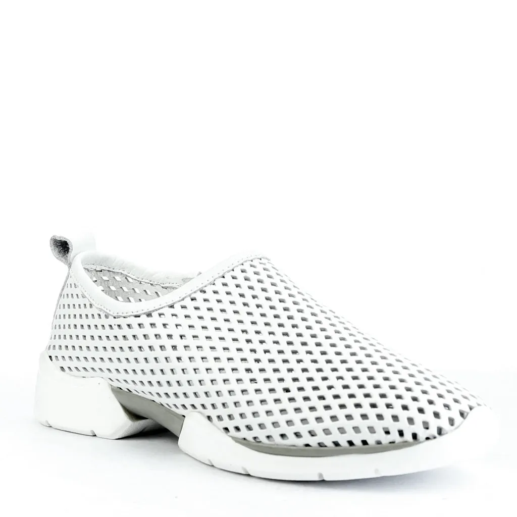 Xani Perforated Leather Sneakers