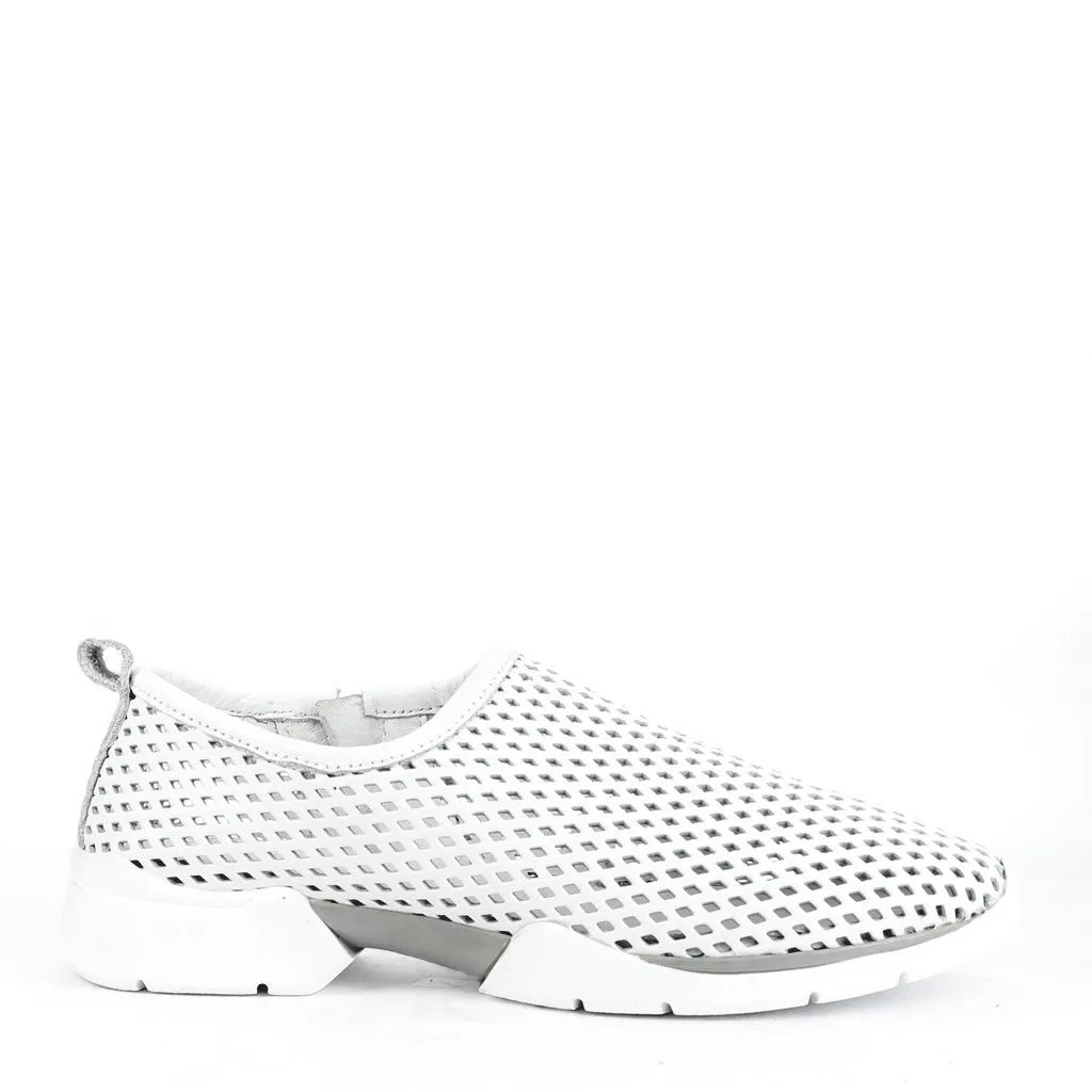 Xani Perforated Leather Sneakers